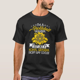 Funny Grandpa Pickleball For Men Grandfather Papa T-Shirt