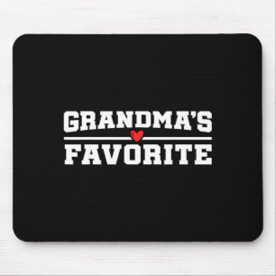 Funny Grandparent Favorite Granhild  Mouse Pad