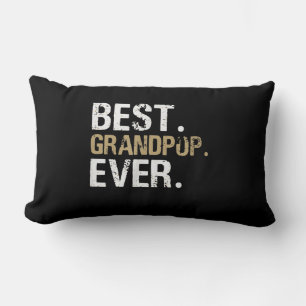 Funny Grandson   Best Grandpop Ever Lumbar Cushion