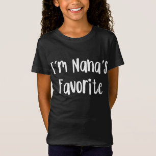 Funny Grandson I'm Nana's Favourite T-Shirt