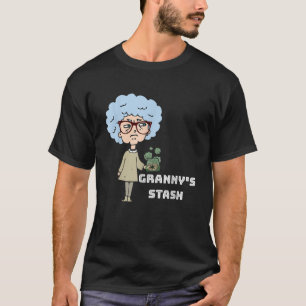 Funny Granny s Weed Stash for Grandma Stoner T-Shirt