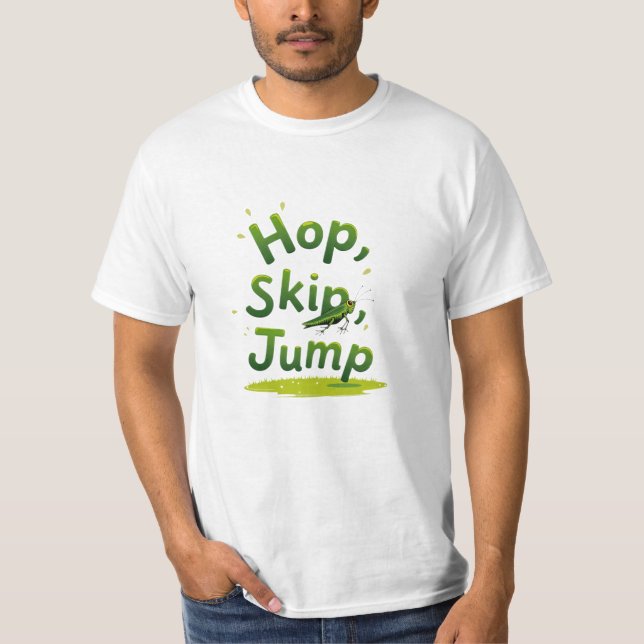 Funny Grasshopper Gift T-Shirt (Front)