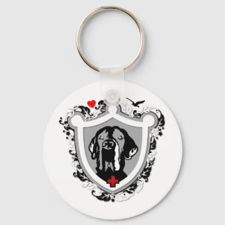 Funny Great Dane Ilios Key Ring