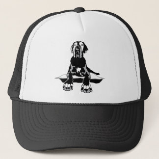 Funny Great Dane Ilios Trucker Hat