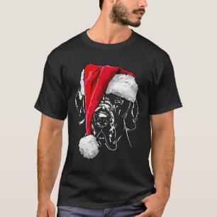 Funny Great Dane Santa Christmas Dog Mum Gift Pres T-Shirt