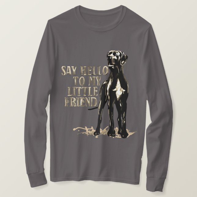 Funny Great Dane Shirt (Design Front)