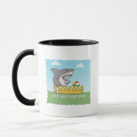 Funny Great White Wine Shark