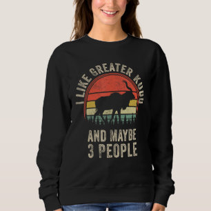 Funny Greater kudu Design Art Graphic Greater kudu Sweatshirt
