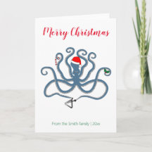 Funny Greek / Minoan Octopus Christmas Caroling