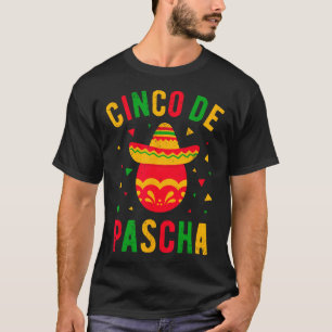 Funny Greek Orthodox Easter Egg Kalo Pascha Cinco T-Shirt