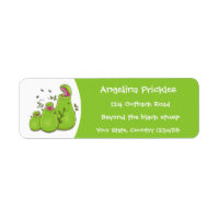 Funny green carnivorous pitcher plants cartoon