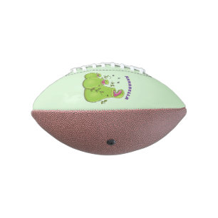 Funny green carnivorous pitcher plants cartoon football