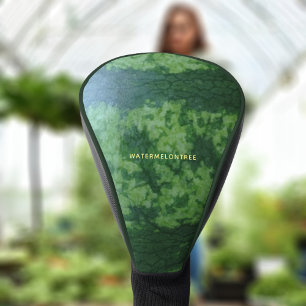 Funny Green Watermelon Rind Fruit Driver Golf Head Cover