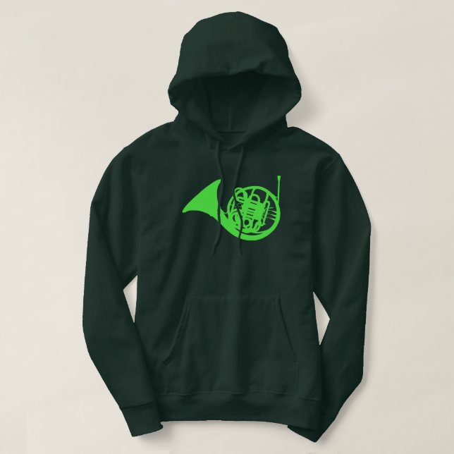 Funny Greenhorn Fishing Hoodie (Design Front)