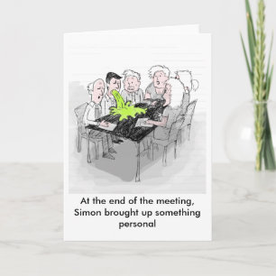 Funny greeting card