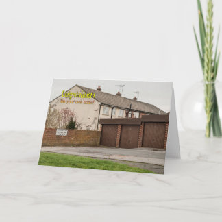 Funny greetings card