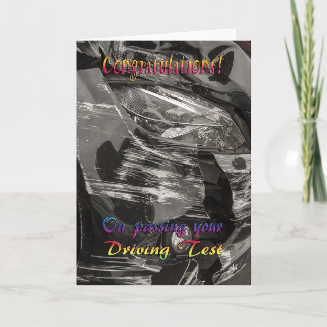 Funny greetings card (Front)