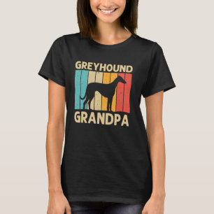 Funny Greyhound For Grandpa Dad Italian Greyhound T-Shirt