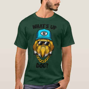 Funny Griffon Dog Whats Up Dog Light Colours T-Shirt