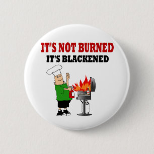 Funny  Grill Chef 6 Cm Round Badge