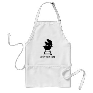 Funny Grill Cow Custom Text Bbq Dad Standard Apron