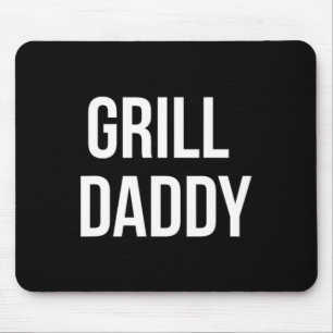 Funny Grill Daddy Bbq And Smoking For Father's Day Mouse Pad