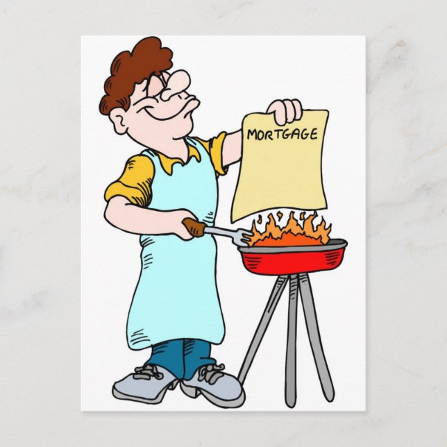 Funny Grill Gifts Postcard (Front)