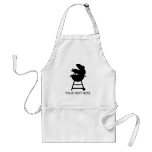 Funny Grill Pork Custom Text Bbq Dad Standard Apron