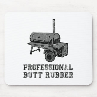 Funny Grilling, Bbq, Smoker , Professional Butt Ru Mouse Pad