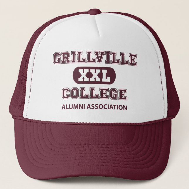 Funny Grilling Trucker Hat (Front)