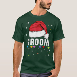 Funny Groom Christmas Tee Holiday Family Great Gro
