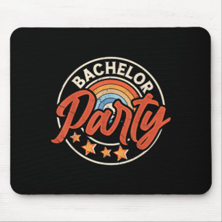 Funny Groom Wedding Bachelor Party 2 Mouse Pad