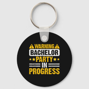 Funny Groom Wedding Bachelor Party _5 Key Ring