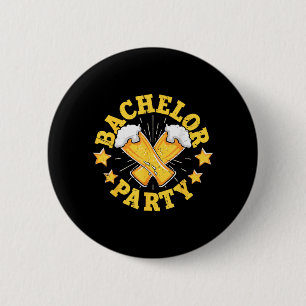 Funny Groom Wedding Bachelor Party 6 Cm Round Badge