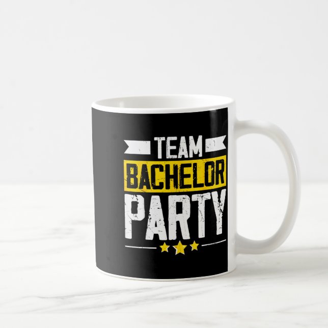 Funny Groom Wedding Bachelor Party Coffee Mug (Right)