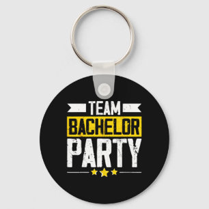 Funny Groom Wedding Bachelor Party Key Ring