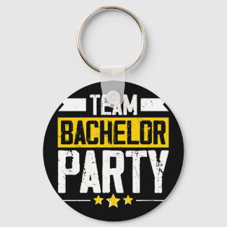 Funny groom wedding bachelor party long sleeve  key ring