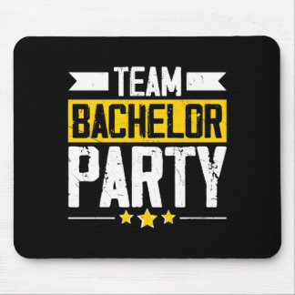 Funny groom wedding bachelor party long sleeve  mouse pad