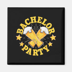 Funny Groom Wedding Bachelor Party Magnet