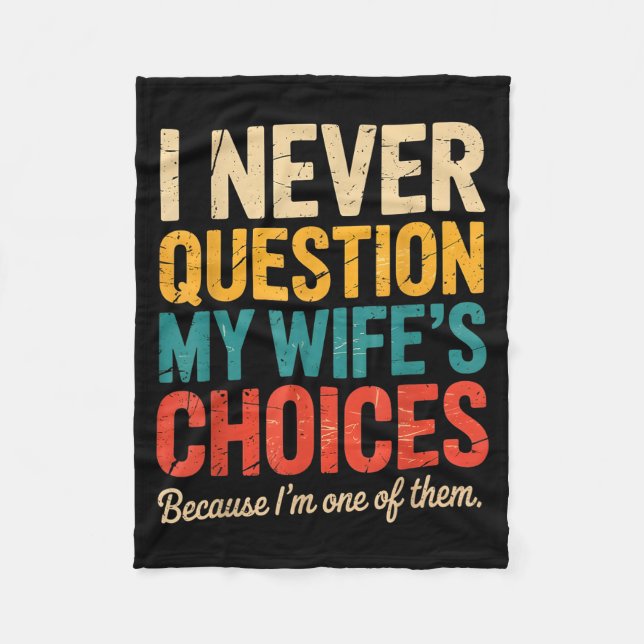 Funny Groovy Dad Joke Quote For Husband Fathers Da Fleece Blanket (Front)