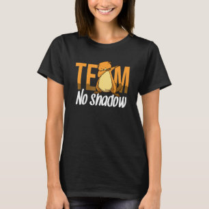 Funny Groundhog Day Team No Shadow Dabbing Kids Me T-Shirt