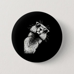 Funny Groundhog Lover Woodchuck Groundhog Day _1  6 Cm Round Badge