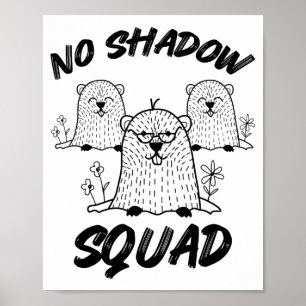 Funny Groundhog Squad Happy Groundhog Day 2026  Poster