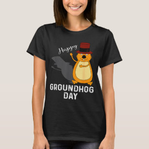 Funny Groundhog Tee For Happy Groundhog Day Lover 