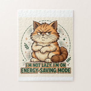 Funny Grumpy Cat Jigsaw Puzzle
