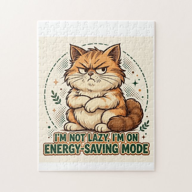 Funny Grumpy Cat Jigsaw Puzzle (Vertical)