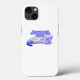 Funny grumpy cat meme for kitten and cat lovers iPhone 13 case