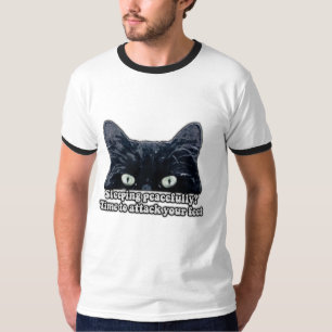 Funny grumpy cat meme for kitten owners &cat lover T-Shirt