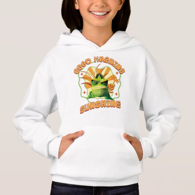 Funny Grumpy Chameleon Morning Humour (Front)