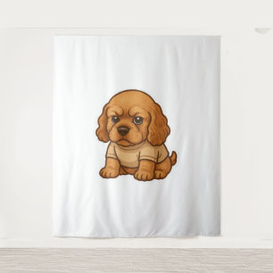 Funny Grumpy Dog Personalised Gift Custom T-shirt  Tapestry